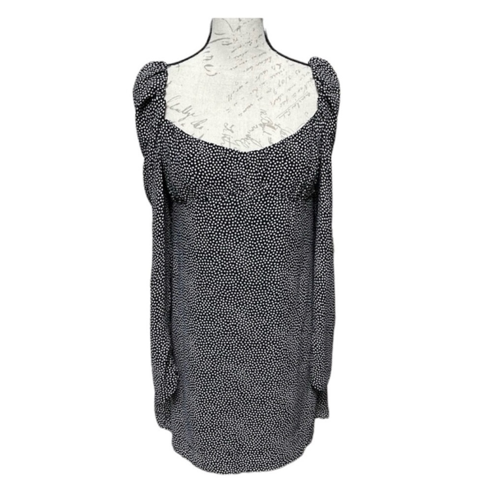 Zara Black and White Mini Dress
